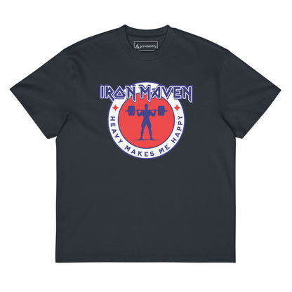 Iron Maven Relaxed Fit Heavyweight Tee