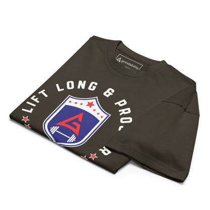 Lift Long & Prosper Relaxed Fit Heavyweight Tee