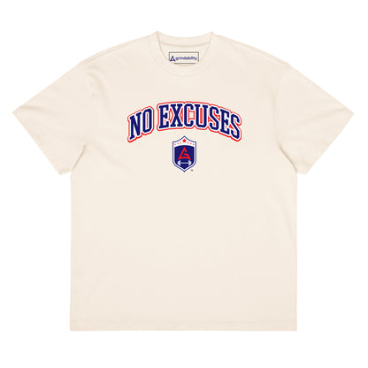 No Excuses Relaxed Fit Heavyweight Tee
