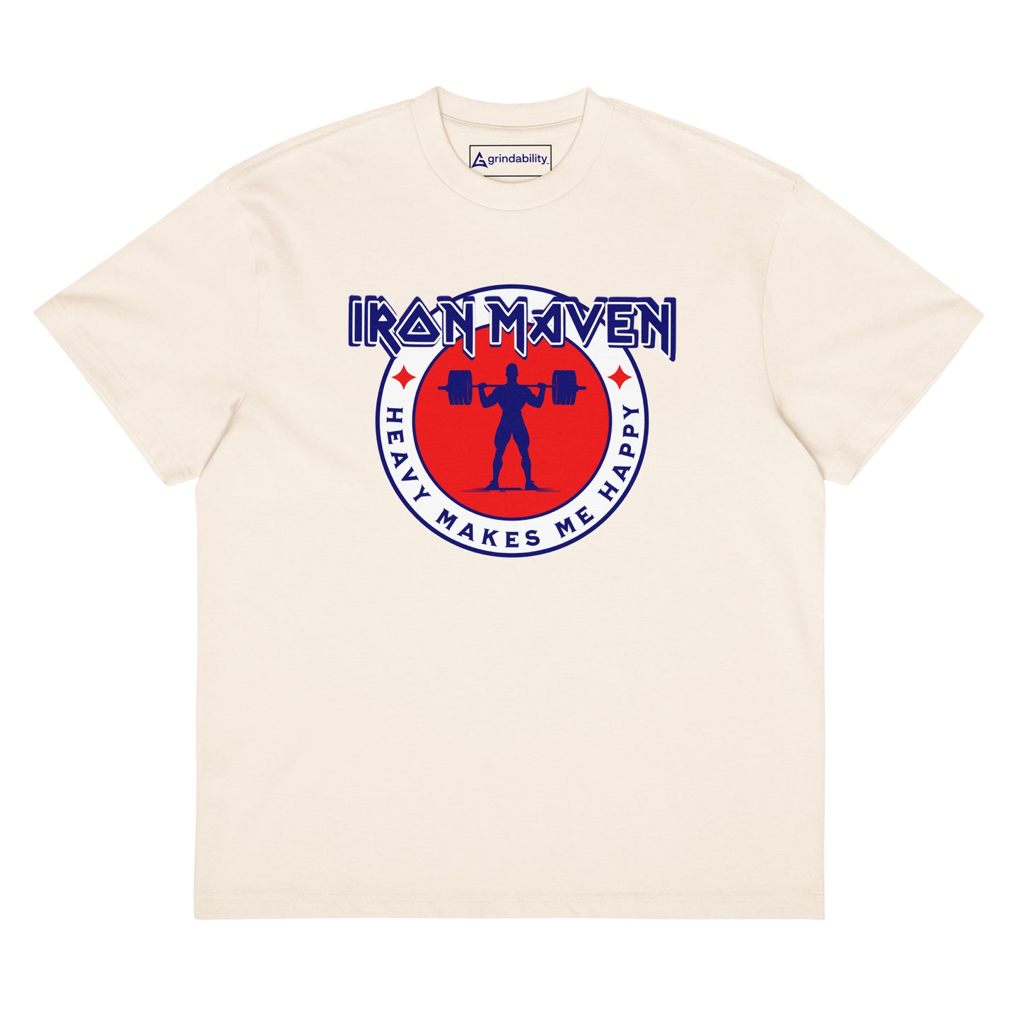 Iron Maven Relaxed Fit Heavyweight Tee