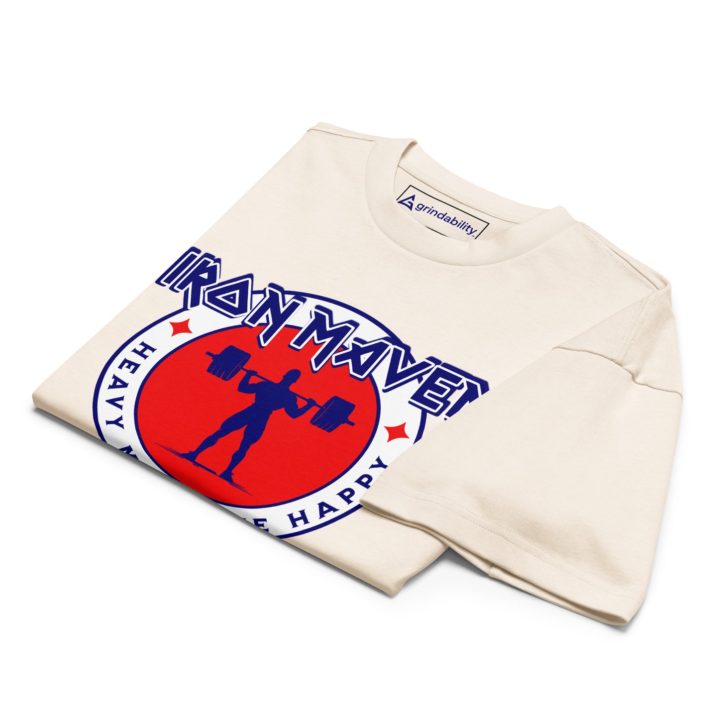 Iron Maven Relaxed Fit Heavyweight Tee