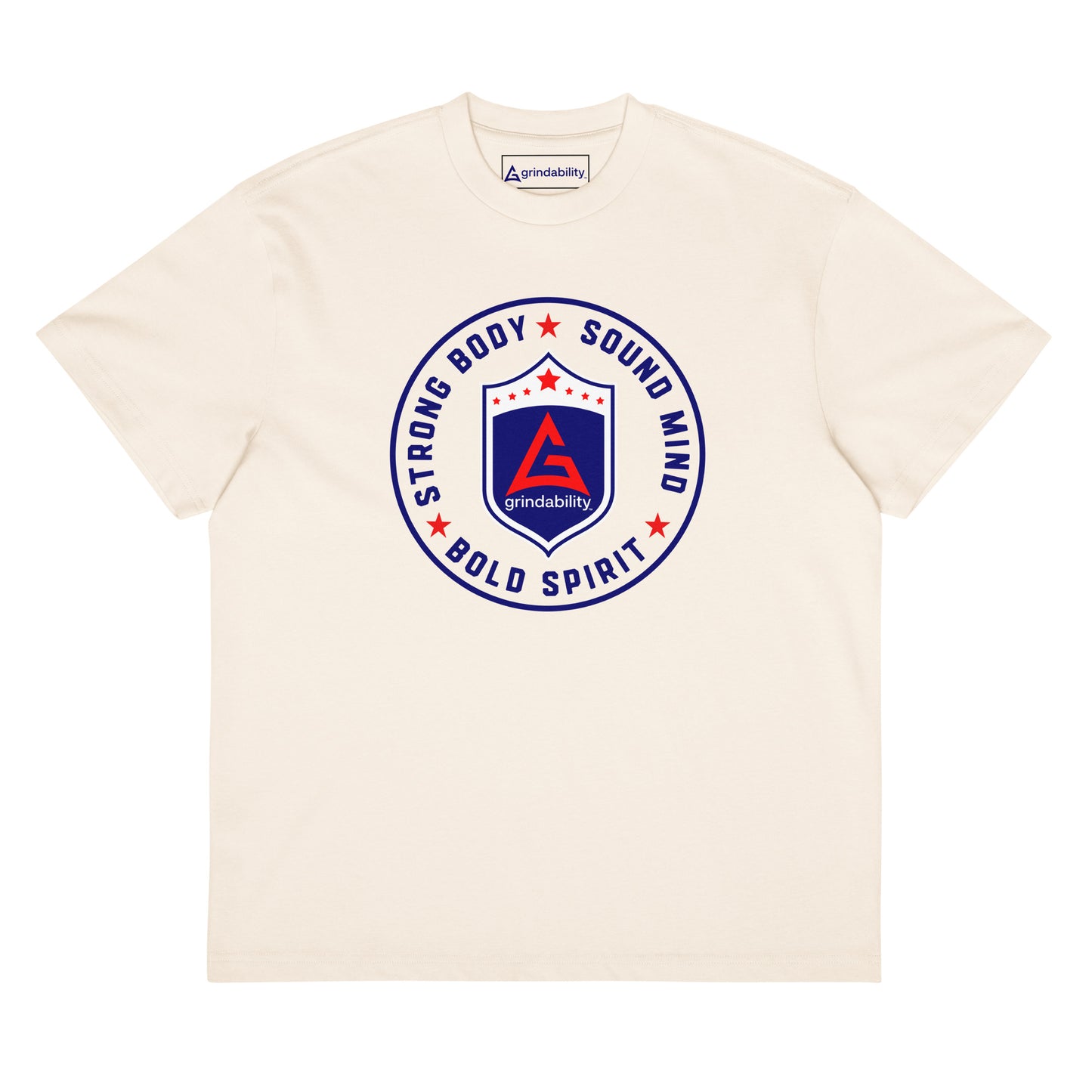 Body, Mind and Spirit Relaxed Fit Heavyweight Tee