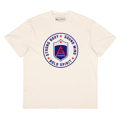 Body, Mind and Spirit Relaxed Fit Heavyweight Tee