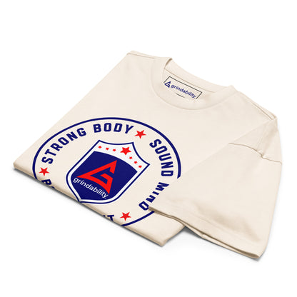 Grind Like a Champion Relaxed Fit Heavyweight Tee