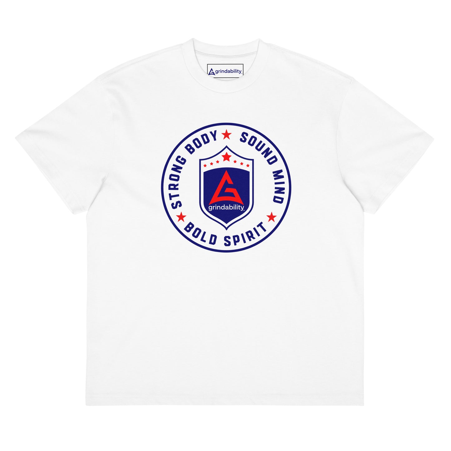 Body, Mind and Spirit Relaxed Fit Heavyweight Tee