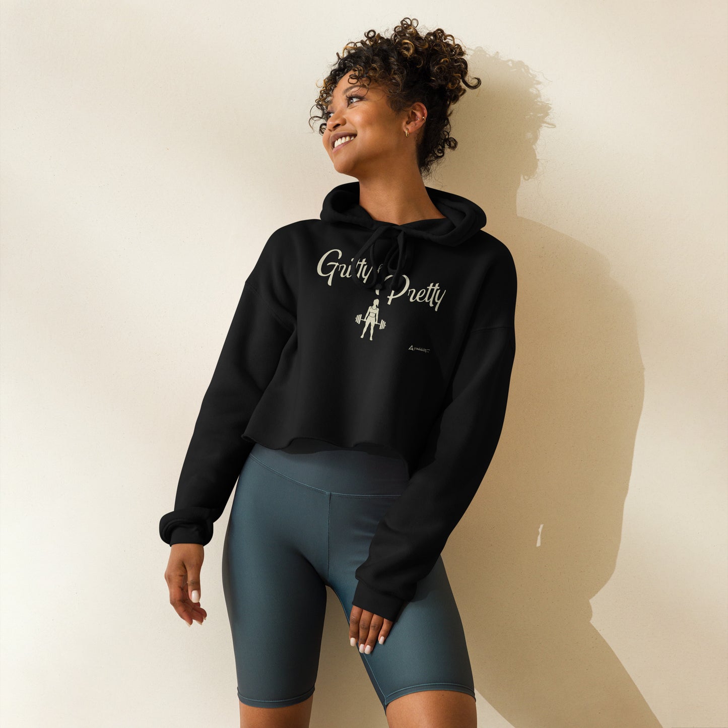 Gritty & Pretty Women's Crop Hoodie