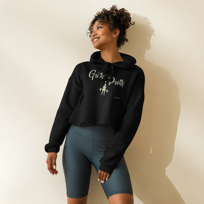 Gritty & Pretty Women's Crop Hoodie