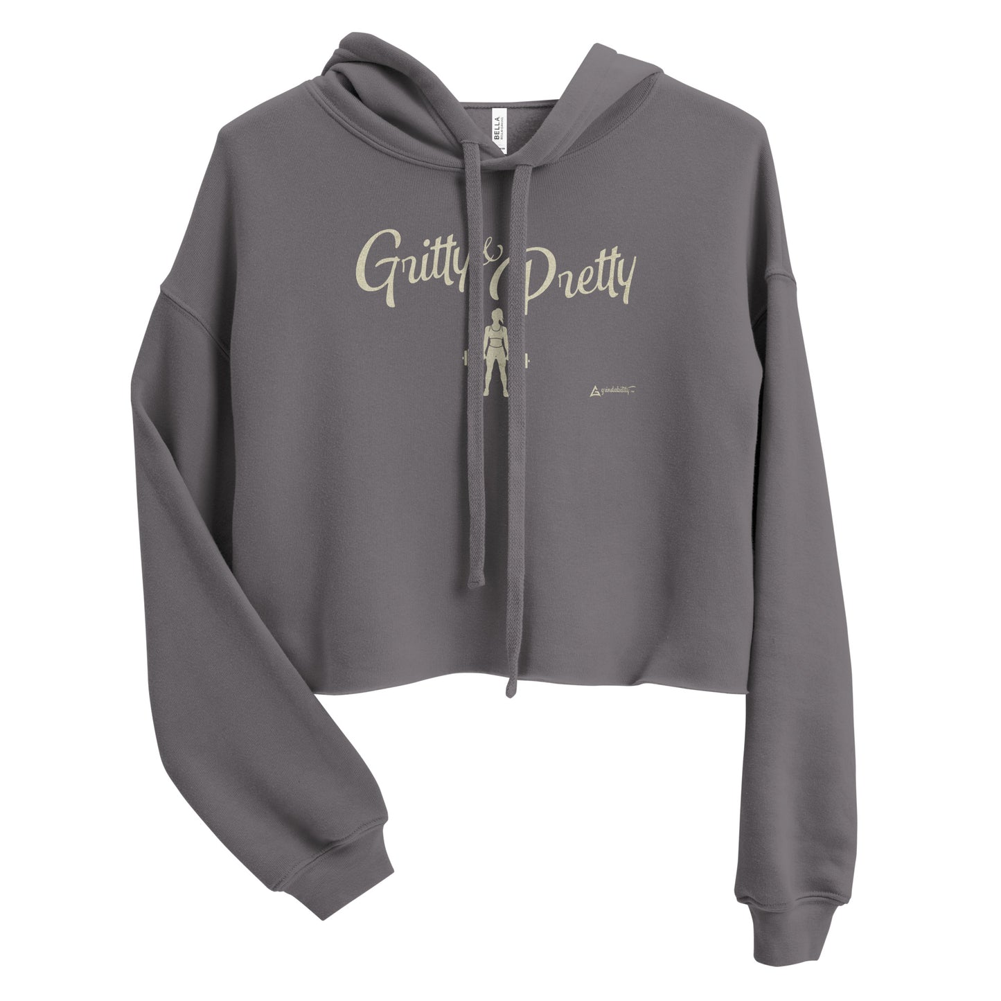 Gritty & Pretty Women's Crop Hoodie