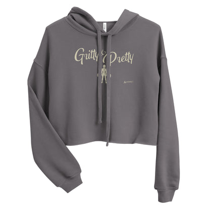 Gritty & Pretty Women's Crop Hoodie